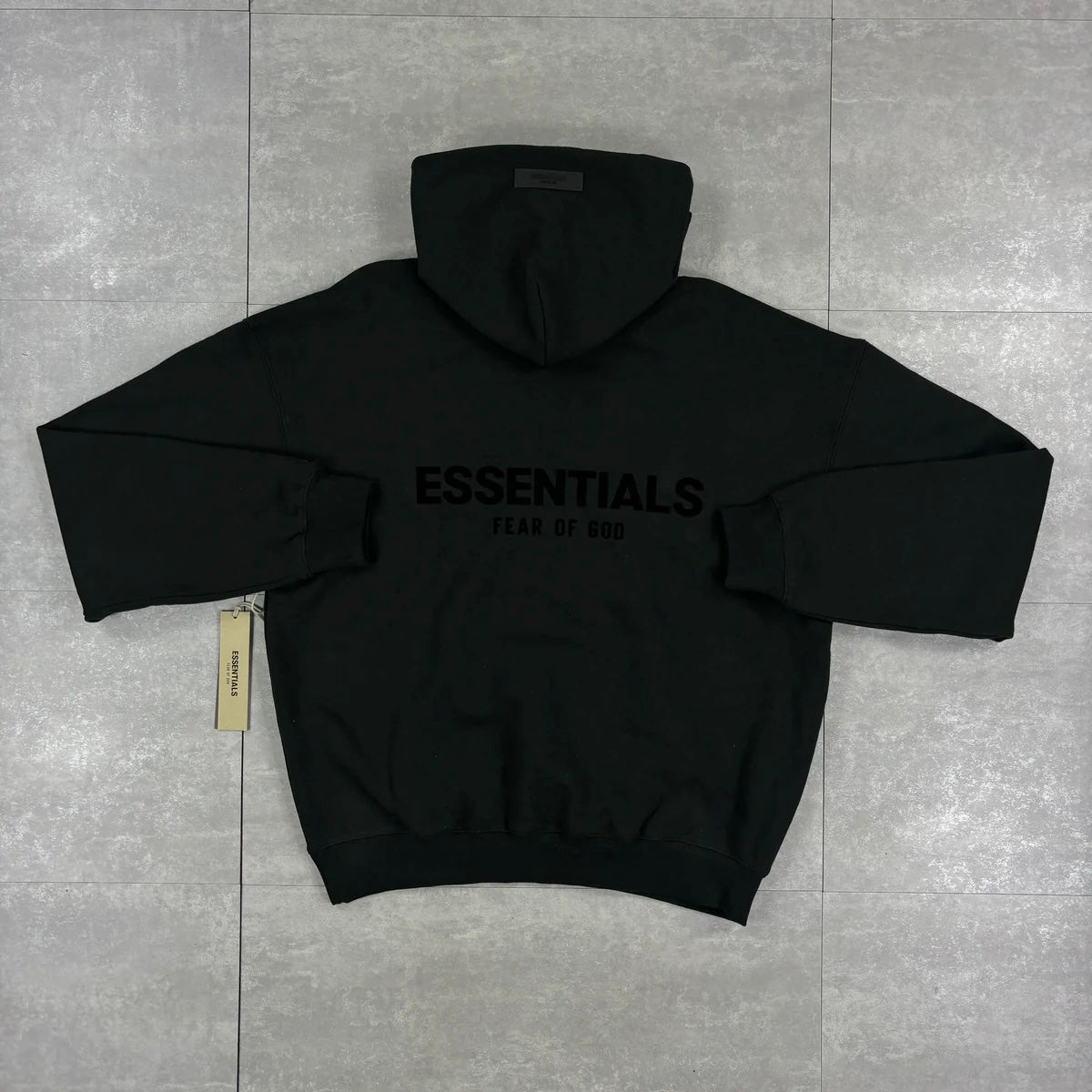Essentials Hoodie S22 - Limo Black